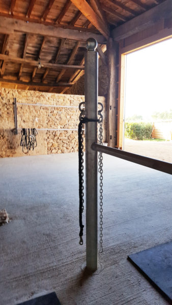 Anneau D'attache Pour Cheval, Anneau Demi-rond En Acier Inoxydable, équipement D'entraînement Pour Chevaux, Accessoires Sûrs Pour Tirer En Arrière